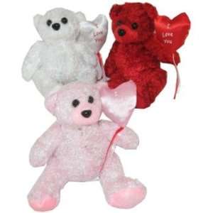  Chenille Plush Valentine Bears Case Pack 12 Everything 