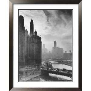  View to the Chicago River, Chicago, 1929, Pre made Frame 