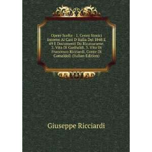   , Conte Di Camaldoli (Italian Edition) Giuseppe Ricciardi Books