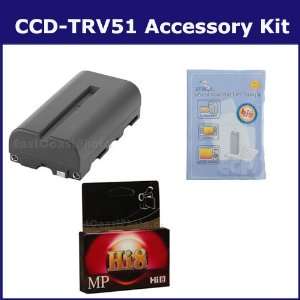  Sony CCD TRV51 Camcorder Accessory Kit includes HI8TAPE Tape 