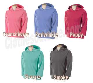 Authentic Pigment 9 oz Ladies Pigment Dyed Stretch Hooded Pullover