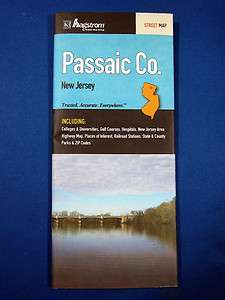 Hagstrom Passaic County New Jersey Street Map  
