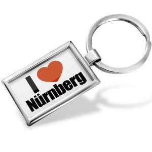   Love Nuremberg region Bavaria, Germany   Hand Made, Key chain ring