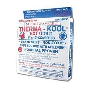  Therma Kool Hot/cold Compress Microwaveble 4x10 Inch 