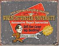 Busted Knuckle Garage Wrenchtwister tin sign 1526  