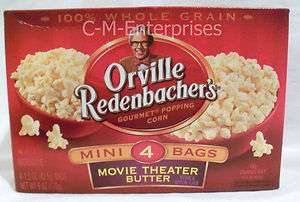 Orville Redenbacher Movie Theater Butter Popcorn 6 oz  