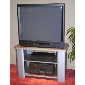  Silver TV Media Stand