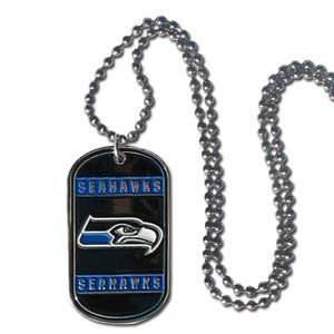 NFL Seattle Seahawks Dog Tag Necklace 