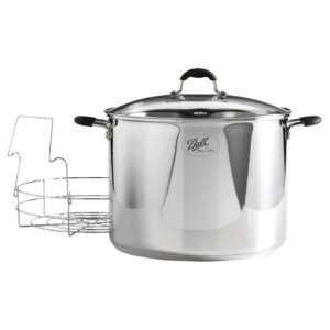   21 Quart Stainless Steel Waterbath Canner with Rack 