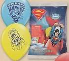 superman latex birthday party balloons 12 