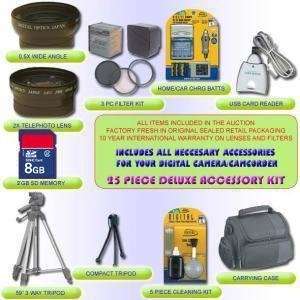   ULTIMATE ACCESSORY KIT FOR CANON POWERSHOT A570 IS