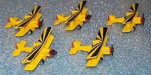 Lot of 5 Micro Machines SE 5a Biplane miniature NEW  