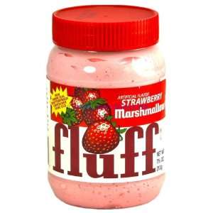 Strawberry Marshmallow Fluff   7.5 oz Grocery & Gourmet Food