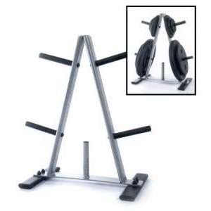 CAP Barbell 1 Plate Rack w/ Bar holders. (can hold a 160 lb set 