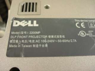 Dell C2727 2200MP DLP Front Projector AS IS*  