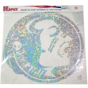   Seminoles (FSU) 16.5 Osceola Head Hologram Decal