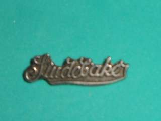 Studebaker Metal Pin Vintage 70s Emblem Logo Rare Car  