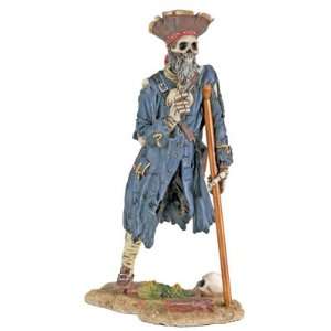  Pirates   Captain Silver   Cold Cast Resin   7.5 Height 