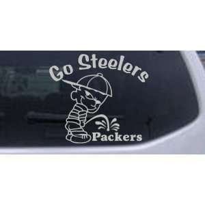  Go Steelers Pee On Packers Car Window Wall Laptop Decal 