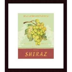   Shiraz   Artist Pamela Gladding  Poster Size 14 X 11