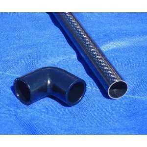 com Carbon Fiber Tube, 36in long, 0.832in OD, 0.75in ID, gloss fabric 