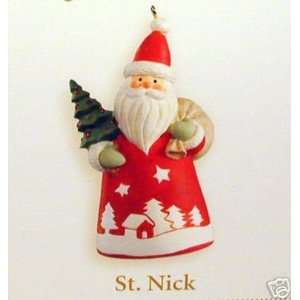  Hallmark Keepsake Ornament   St. Nick Santa Claus 2006 
