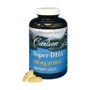  Carlson Super DHA 500mg 180 Gels