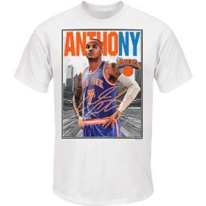   Exclusive Collection New York Knicks Carmelo Anthony Baseline T Shirt