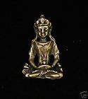 CAMBODIAN BUDDHA Pewter Pendant Necklace I134