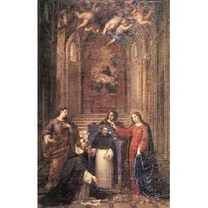   Inch, painting name St Dominic, by Pereda Antonio de