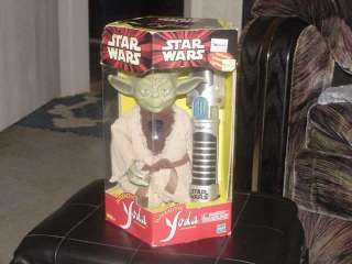 Star Wars Yoda Furby Interactive Toy W/Box Tiger 2000  