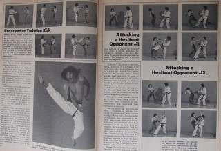 april 1980 karate illustrated magazine contents article out from under