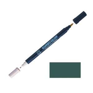 Zig Kurecolor Manga Cartoonist Fine & Brush Dual Tip Marker Marine 