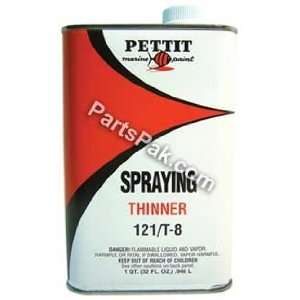  Pettit Spraying Thinner 121/T 8 Quart