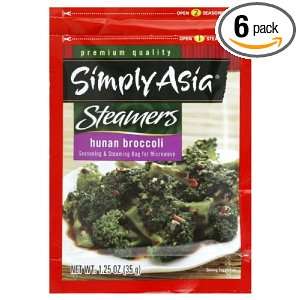 Simply Asia Broccoli Steams, Hunan, 1.2500 ounces (Pack of6)  