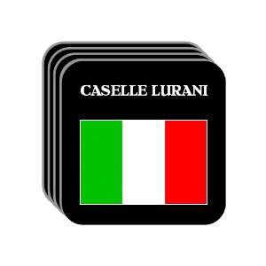  Italy   CASELLE LURANI Set of 4 Mini Mousepad Coasters 