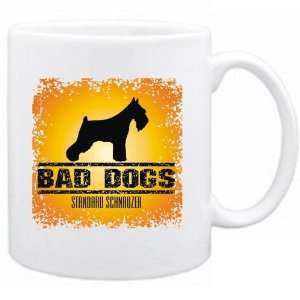    New  Bad Dogs Standard Schnauzer  Mug Dog