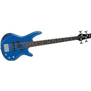   Mikro Short Scale Bass Guitar Starlight Blue Musical Instruments