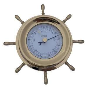  Weems & Plath Ships Wheel Collection Barometer Sports 
