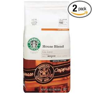 Starbucks House Blend, 20 Ounce Bags Grocery & Gourmet Food