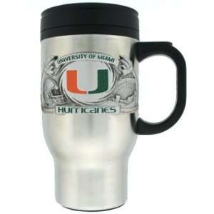  Miami Hurricanes Travel Mug