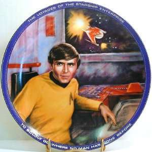   Hamilton Collection Star Trek Chekov collector plate