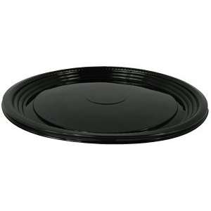   Casuals 12 Round Catering Tray   Black 25/CS