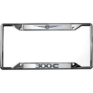  Chrysler Logo 300 C License Plate Frame Automotive
