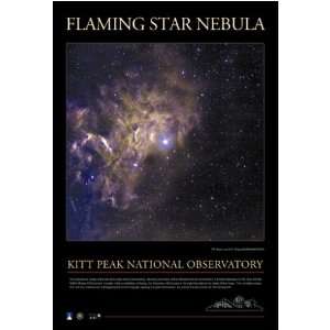  The Flaming Star Nebula Print Toys & Games
