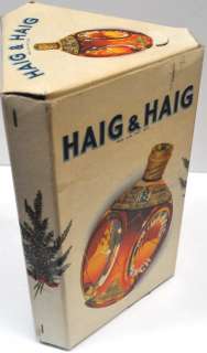 Haig&Haig PINCH 100% SCOTS WHISKY Vintage  Box and bottle near mint 35 