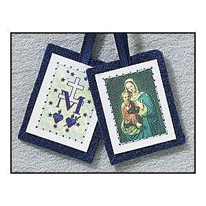  Catholic Blue Immaculate Conception Scapular Everything 