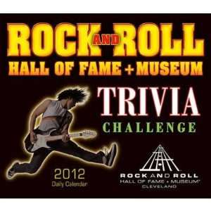  Rock & Roll Hall of Fame Trivia 2012 Boxed Calendar 