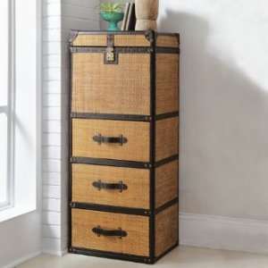  Portia Rattan Storage Trunk   Grandin Road