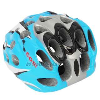 Bike Helmet New Cool EPS PVC 39 Vents Sports Bicycle Cycling Blue 